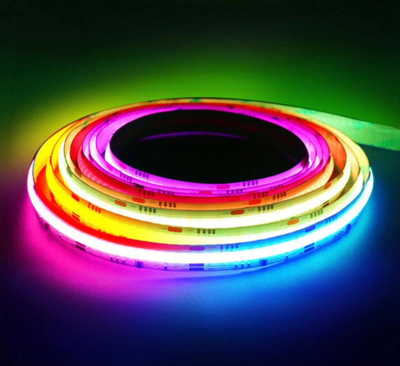 COB LED Strip RGB 24 V